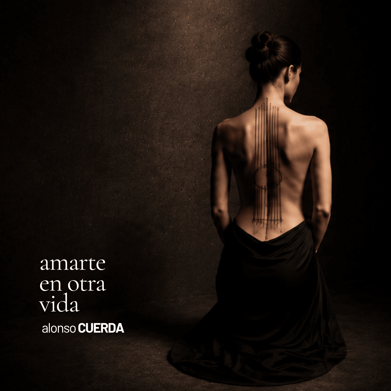 Portada del álbum Amarte en otra vida de Alonso Cuerda